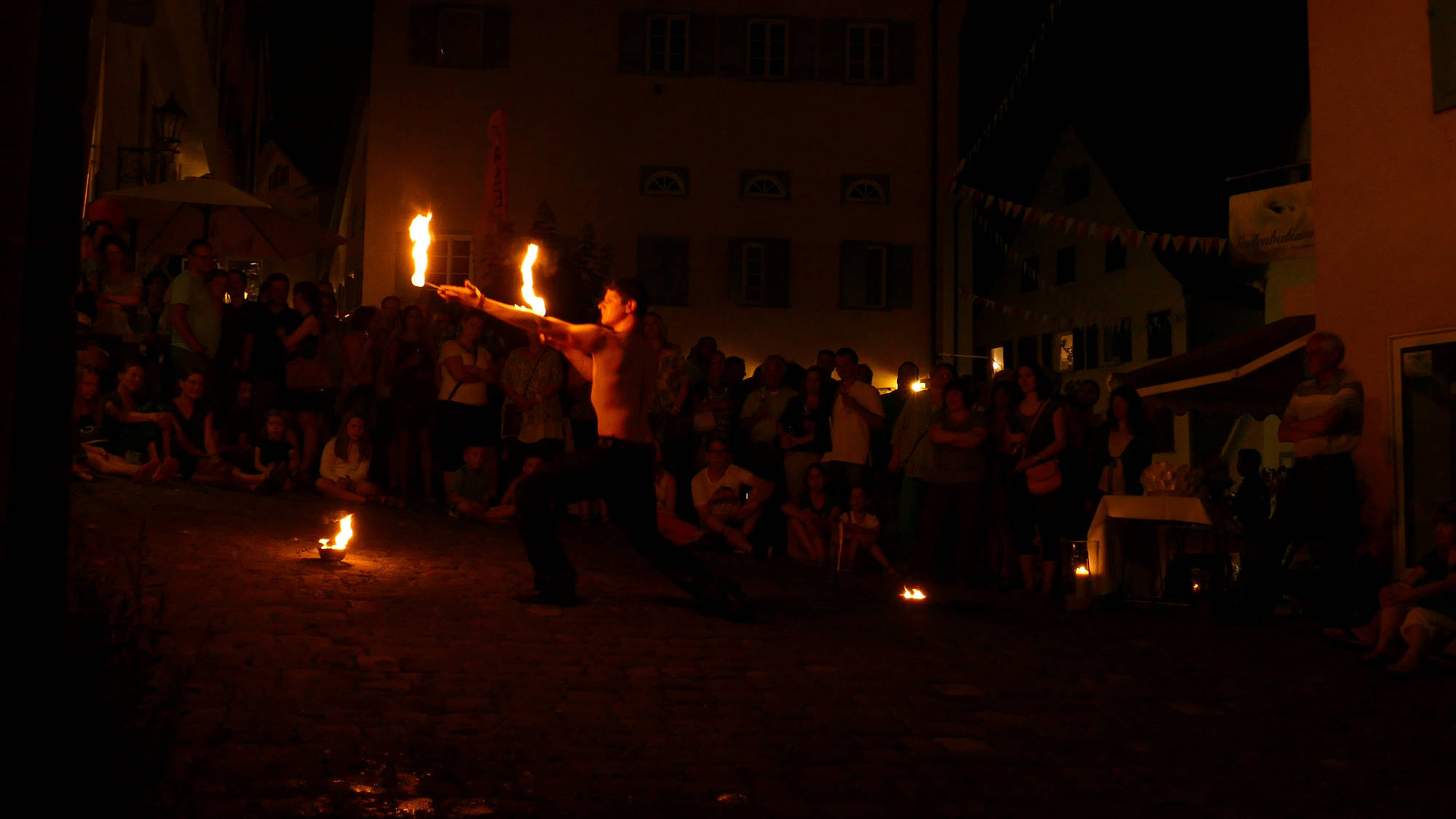 Feuershow Gassenfest