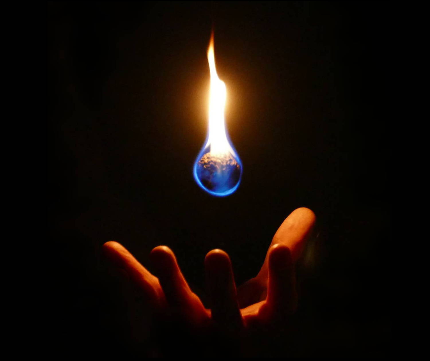 Floating Fire Ball